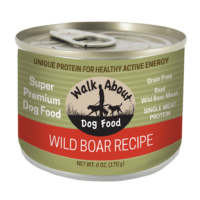 Walk About Wild Boar Recipe Canned Dog Food