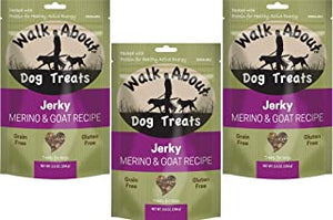 Walk About Merino & Goat Jerky for Dogs