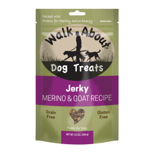 Walk About Merino & Goat Jerky for Dogs