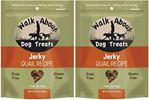 Walk About Quail Jerky for Dogs