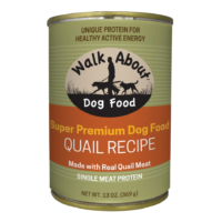 Walk About Quail Recipe Canned Dog Food