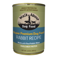Walk About Rabbit Recipe Canned Dog Food