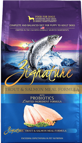 Zignature Trout and Salmon Meal Formula