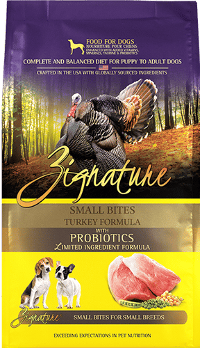 Zignature Turkey Little Bites Formula