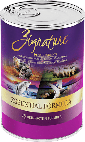 Zignature Zssential Canned Dog Food Formula