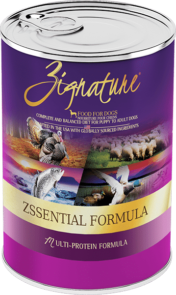 Zignature Zssential Canned Dog Food Formula