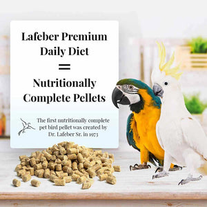 Lafeber's Premium Daily Pellets for Macaws and Cockatoos Bird Food