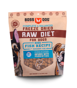 Boss Dog Freeze Dried Diet Complete Fish Recipe