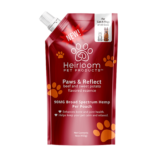 Heirloom Pet Products Paws & Reflect for Hip and Joint Beef & Sweet Potato Bone Broth