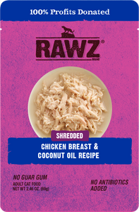 RAWZ® Shredded Chicken Breast & Coconut Oil Recipe