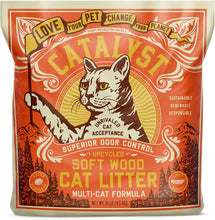 Load image into Gallery viewer, Catalyst Pet Soft Wood Cat Litter Multi-Cat Formula