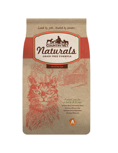 Country Vet Naturals 34/15 Grain Free Dry Cat Food