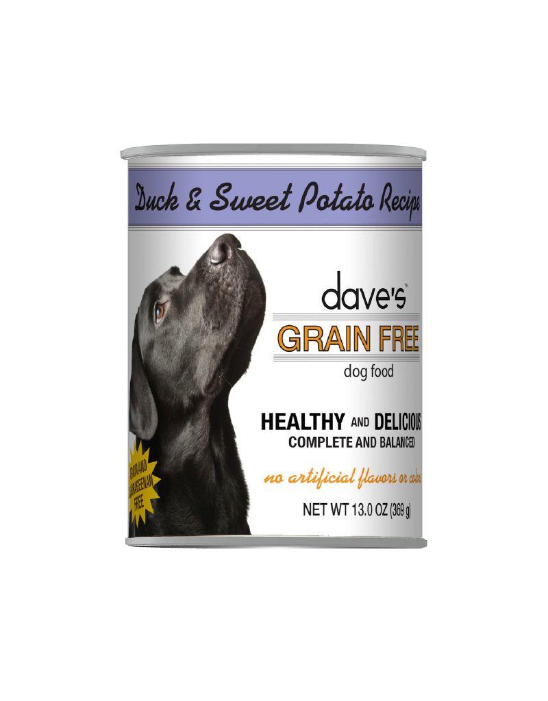 Dave’s Grain Free Duck & Sweet Potato Recipe Canned Dog Food
