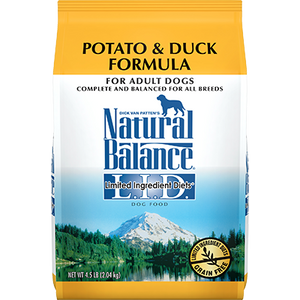 Natural Balance Grain Free L.I.D. Potato and Duck Dog Formula