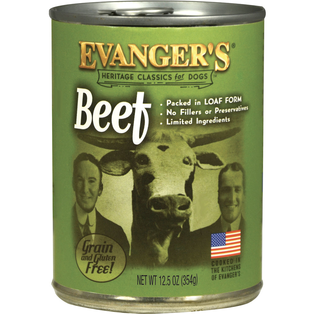 Evangers All Natural Classic Beef Canned Dog Food