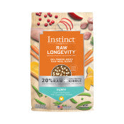 Load image into Gallery viewer, Instinct Raw Longevity Puppy 20% Freeze-Dried Raw Meal Blend Chicken Dog Food
