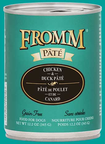 Fromm Chicken & Duck Paté Canned Food for Dogs