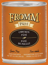 Load image into Gallery viewer, Fromm Gold Chicken Paté Canned Food for Dogs