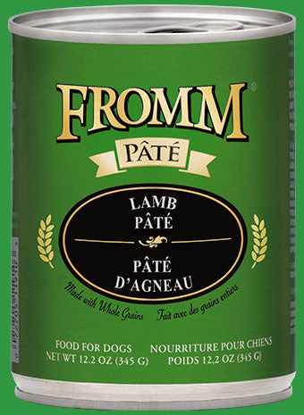 Fromm Lamb Paté Canned Food for Dogs