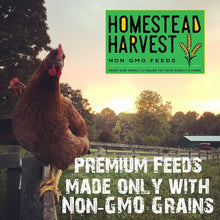 Load image into Gallery viewer, Homestead Harvest Non-GMO Soy Free Chick Starter 22% For growing chicks
