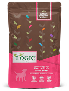 Nature's Logic Pork Meal Feast Dry Food for Dogs