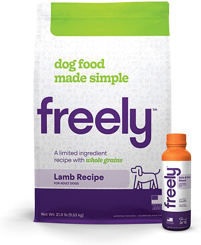 Freely Limited Ingredient Diet, Natural Whole Grain Lamb Dog Food Bundle