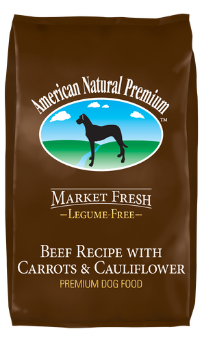 American Natural Premium Legume-Free Beef Recipe with Cauliflower & Carrots Dog Food