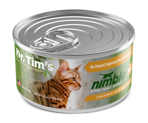Dr. Tim's Nimble Chicken & Vegetable Pate Canned Cat Food