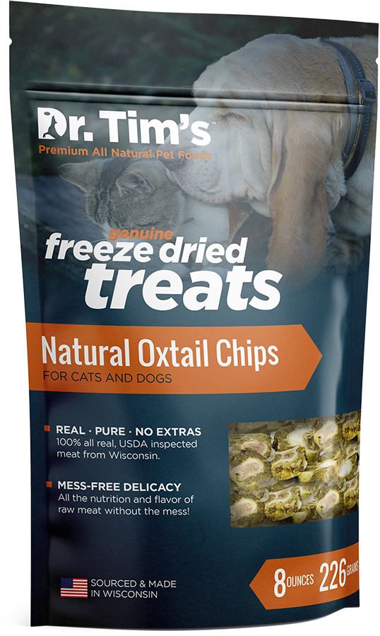 Dr. Tim's Natural Oxtail Chips for Cats & Dogs