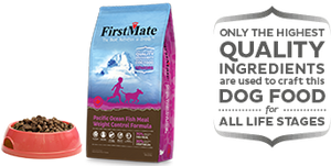 FirstMate Grain Free Limited Ingredient Diet Pacific Ocean Fish Meal Weight Control Formula Dog Food