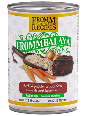 Fromm Recipes Frommbalaya Beef, Vegetables, & Rice Stew Canned Food for Dogs