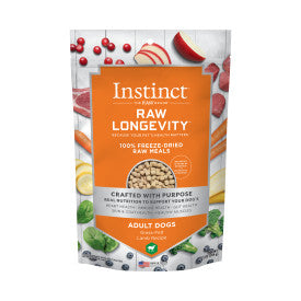 Instinct Raw Longevity Adult Freeze-Dried Lamb Bites Dog Food