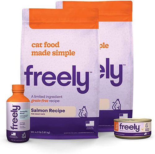 Freely Grain-Free Limited Ingredient Diet, Natural Cat Food Bundle