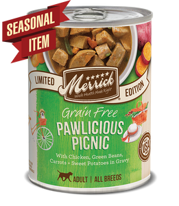 Merrick Grain Free Pawlicious Picnic Seasonal Recipe