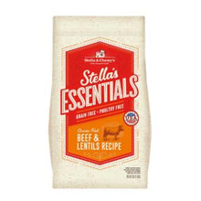 Load image into Gallery viewer, Stella &amp; Chewy&#39;s Essentials Grass-Fed Beef &amp; Lentils Recipe Dog Kibble