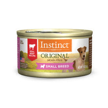 Load image into Gallery viewer, Instinct Original Small Breed Beef Canned Wet Dog Food
