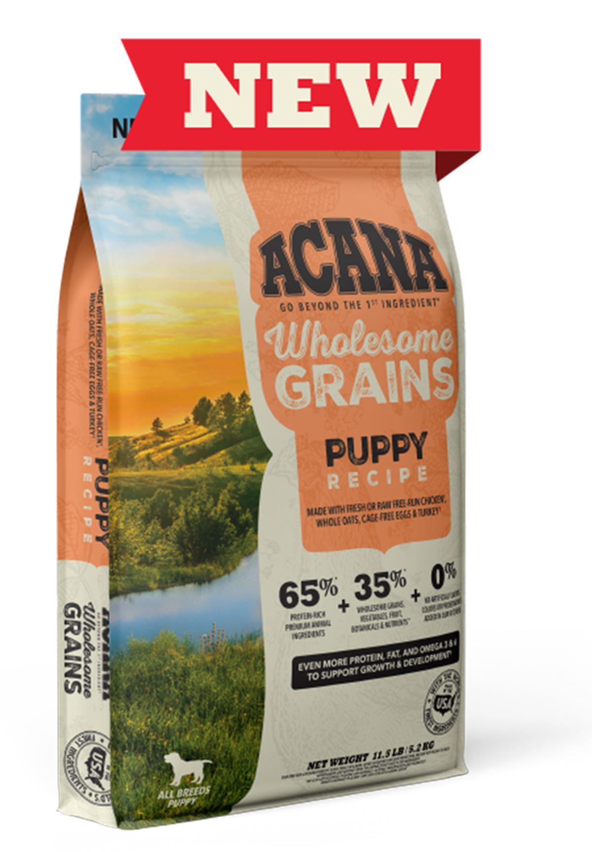 Whole grain clearance puppy food