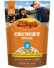 Load image into Gallery viewer, Zuke&#39;s Crunchy Naturals 10s Baked with Peanut Butter &amp; Bananas