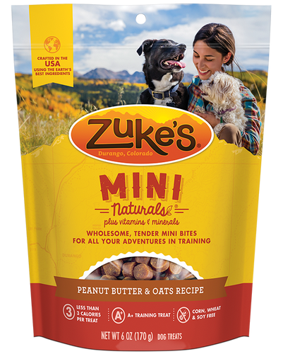 Zuke's Mini Naturals - Peanut Butter Formula